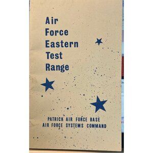 Vintage Air Force Eastern Test Range Patrick Air Force Base Air Force Systems Co